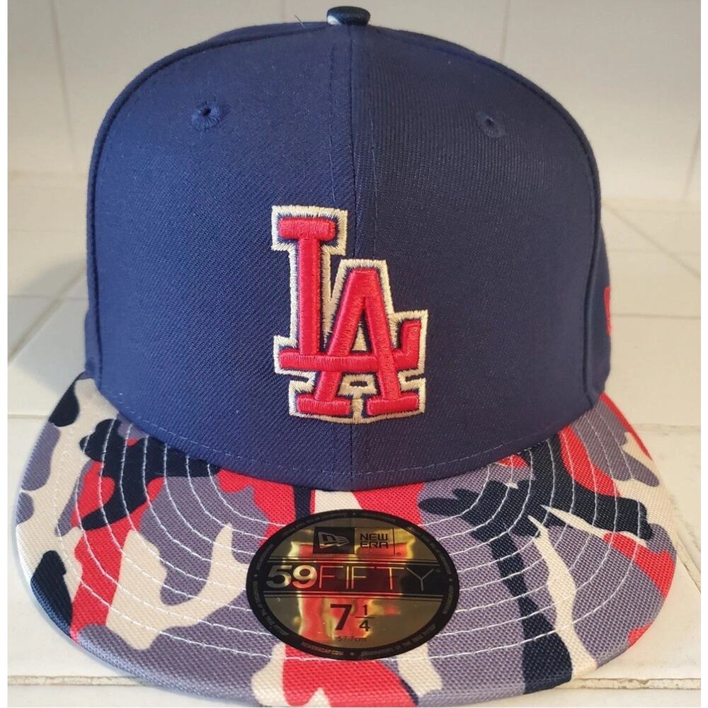 Los Angeles DODGERS 100th Year MLB Ohtani 5950 Team Hat Cap NEW Fast Ship - Picture 7 of 9